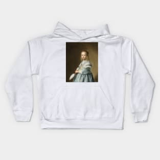 Portrait of Maria van Strijp Kids Hoodie